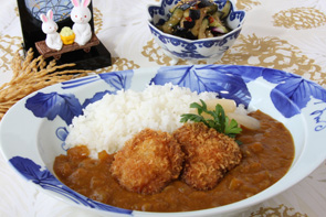 ヒレカツカレー