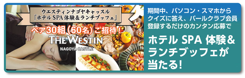 ホテルSPA体験＆ランチブッフェが当たる！