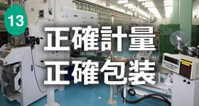 正確計量＆正確包装